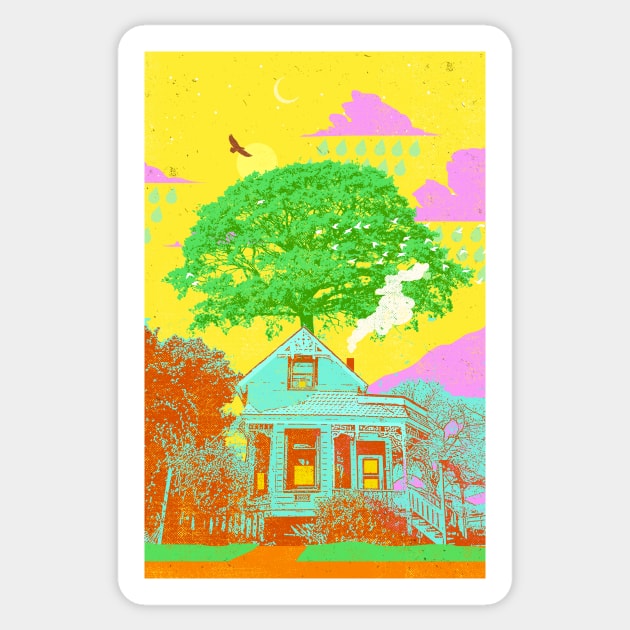 TREE HOME Sticker by Showdeer